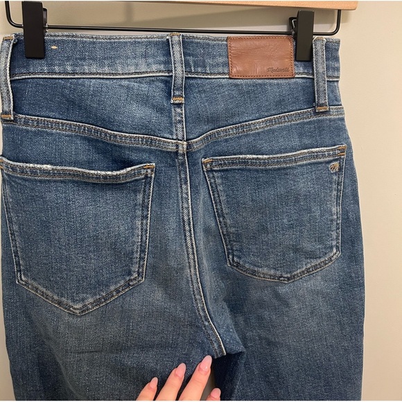 Madewell Slim Demi-Boot Jeans in Northaven Wash Size 23 EUC N0551 - Picture 9 of 10